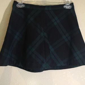 Plaid Skater Skirt